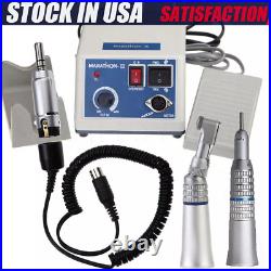 Marathon Dental Lab Micromotor Drill Polisher Machine N3+35K RPM Handpiece+10Bur