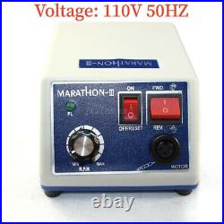 Marathon Dental Lab Micromotor Drill Polisher Machine N3 35K RPM Handpiece Kit