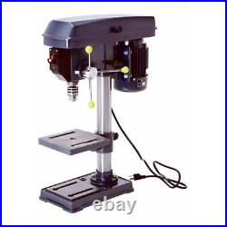 Master Mechanic 10-Inch Bench Mount Drill Press with5 Speed 5/8 Horse Power Motor