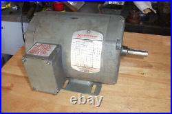 Motor 1140 RPM For 15 Clausing Drill Press Or Other 3/4 Hp. 230/460 3 Phase