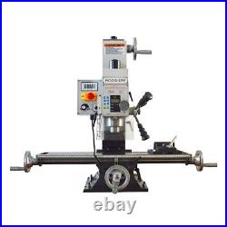 Multi-function Precision Bench Drilling and Milling Machine 110V 1100W Brushless