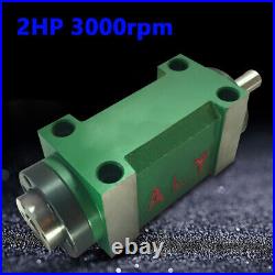 Power Head Spindle Motor 3000rpm Drilling Milling Tapping Spindle Unit CNC MT2