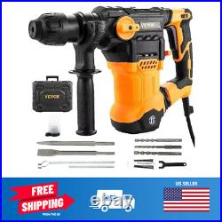 Rotary Hammer Drill 1500W, 32mm SDS-Plus, 4-Mode Corded Jackhammer Breaker