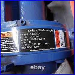 Sumitomo CHHX-6145Y-43 Gear Reducer, 7.23HP, 1750RPM NEW