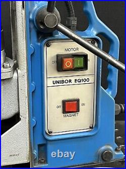 Unibor EQ100 Variable Speed 2.4HP Annular Magnetic Drill Press (50 450 RPM)