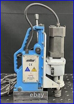 Unibor EQ100 Variable Speed 2.4HP Annular Magnetic Drill Press (50 450 RPM)