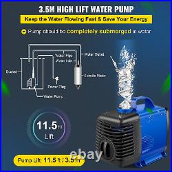 VEVOR 2.2KW CNC Water Cooled Spindle Motor ER20 VFD Clamp Pump Pipe Collet 110V`