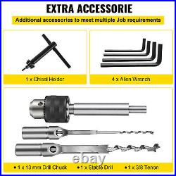 VEVOR Mortise Machine Hollow Chisel Mortise With Chisel Bit Set For Woodworking