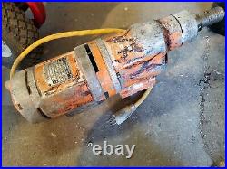 WEKA Dk22 wet core bore drill motor rig 3speed 300 640 960rpm 23a 110v