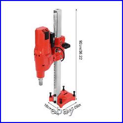 Wet Diamond Core Drill Machine 10in Max Concrete Core Drill Rig 4250W 500RPM