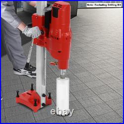 Wet Diamond Core Drill Machine 10in Max Concrete Core Drill Rig 4250W 500RPM