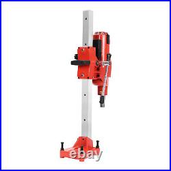 Wet Diamond Core Drill Machine 10in Max Concrete Core Drill Rig 4250W 500RPM