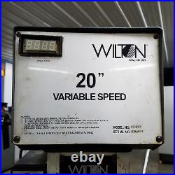 Wilton 2221VS Variable Speed Drill Press, 20, 1-1/2 HP Motor, 1 Phase, 1725 RPM
