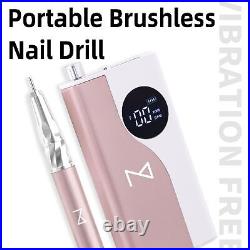 - Ying Yang Brushless Nail Drill 35K RPM Wireless Powerhouse, 85w, Aluminum